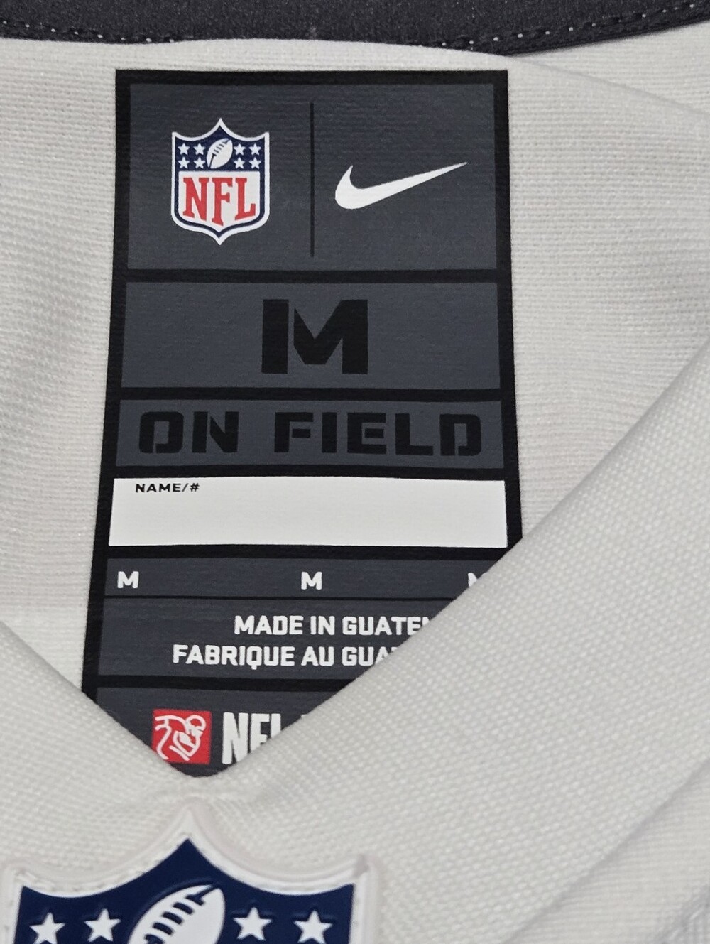 Nike On Field Kansas City Chiefs NFL Jersey White #11 Alex Smith, Men's Medium - Picture 9 of 11